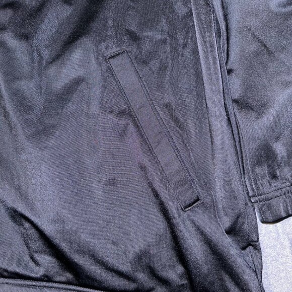 Adidas Mens Large Black Southern Miss Golden Eagles Full Zip Jacket Track Pocket - Picture 7 of 11